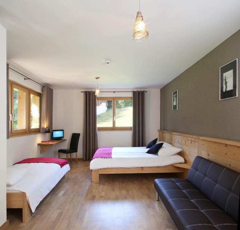 Helvetia Hotel Morgins Quarto foto